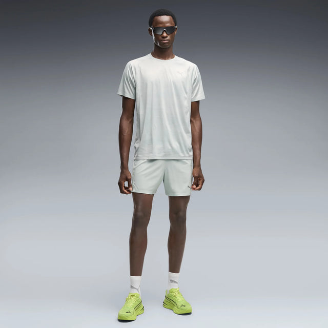 Puma Deviate Pure Nitro Men's Running Shoes - Sunny Lime / Black