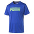 Puma T-Shirt Essential Graphic homme - bleu