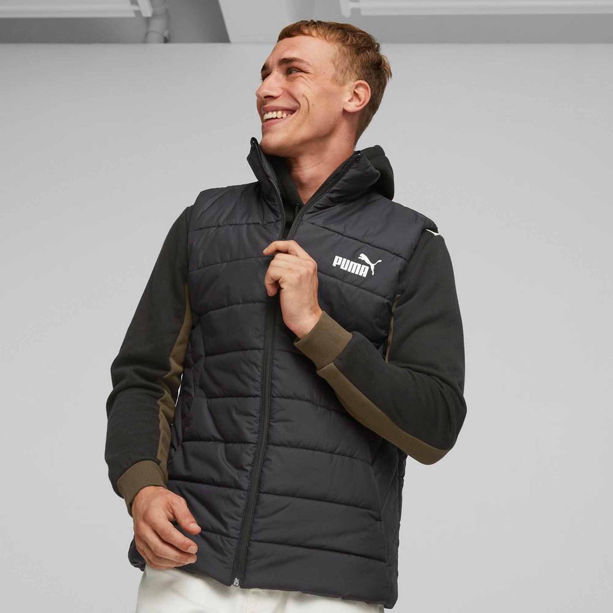 Puma veste Essential Padded pour homme - Puma Black