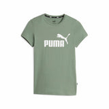 T-shirt Puma Essentials Logo Tee à manches courtes pour femme - Eucalyptus
