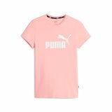 T-shirt Puma Essentials Logo Tee à manches courtes pour femme - Peach Smoothie