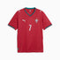 PUMA maillot de soccer Portugal 2026 domicile Cristiano Ronaldo - Club Red / Green Lagoon