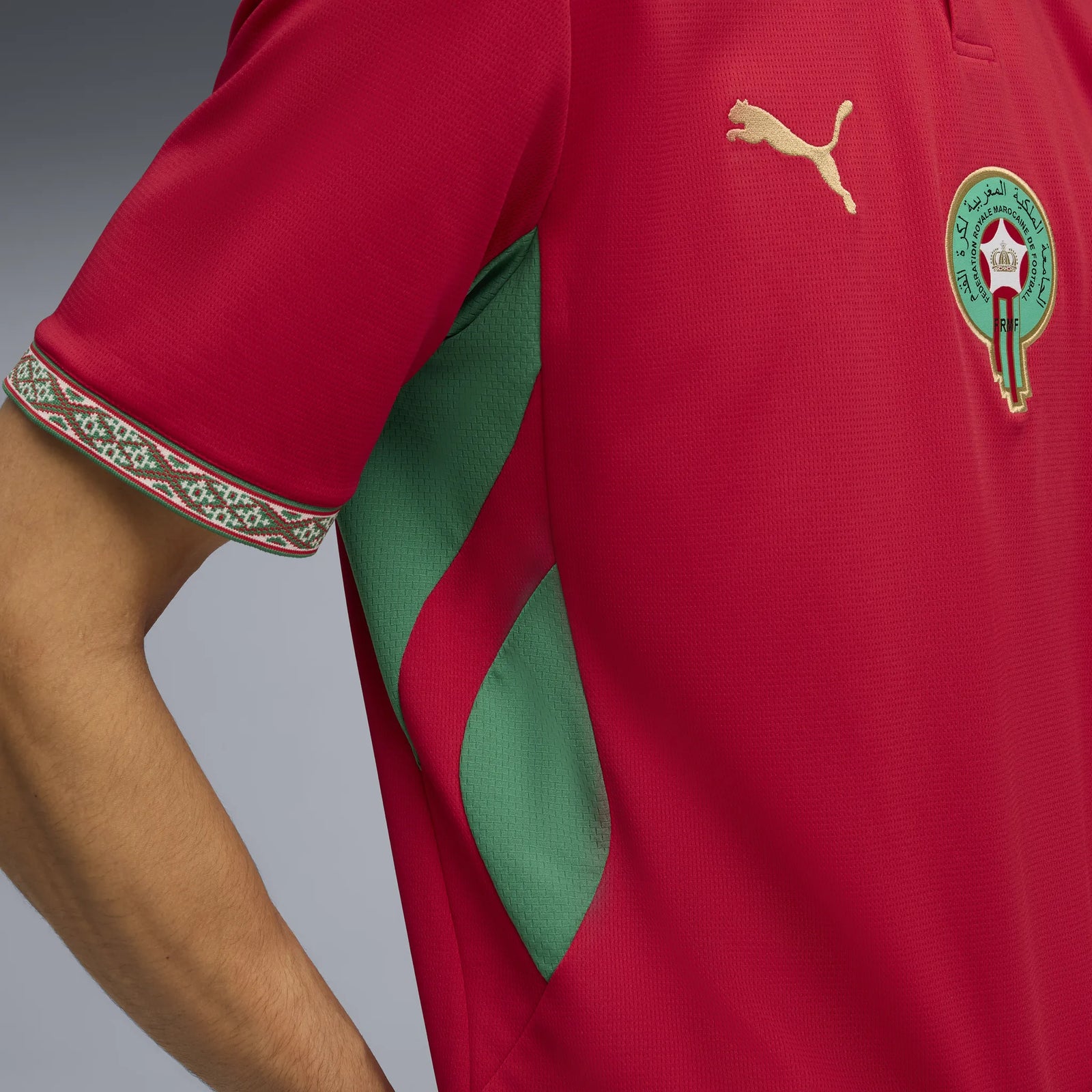 Morocco Home Jersey 2026 Men's PUMA Official - World Cup