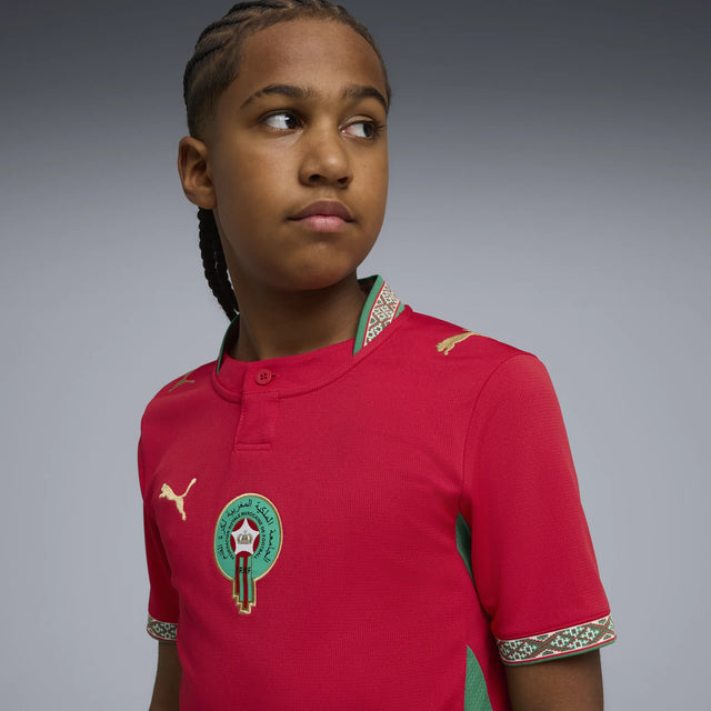 Puma Morocco FRMF World Cup 2026 Replica Jersey Kids