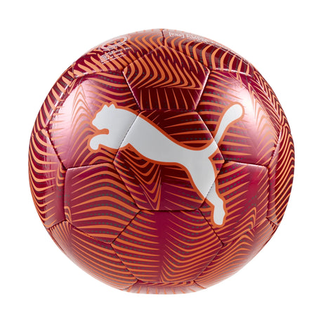 Puma Final Graphic Soccer Ball - Glowing Red / Dusky Gray