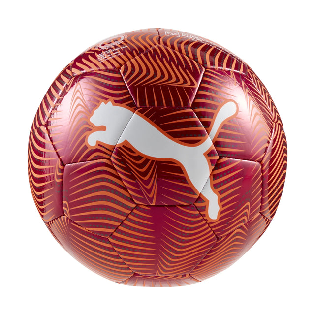 Puma Final Graphic Soccer Ball - Glowing Red / Dusky Gray