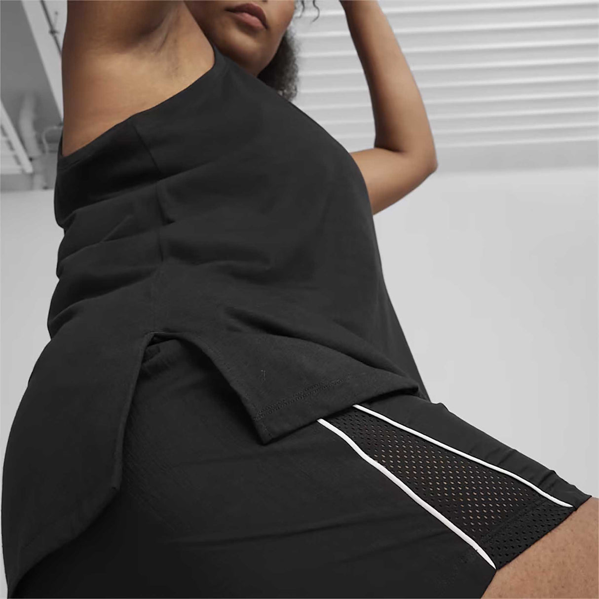 Puma Fit Triblend camisole d'entraînement femme details - noir