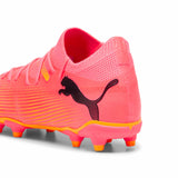Puma Future 7 Match FG/AG chaussures de soccer à crampons junior - Sunset Glow / Puma Black