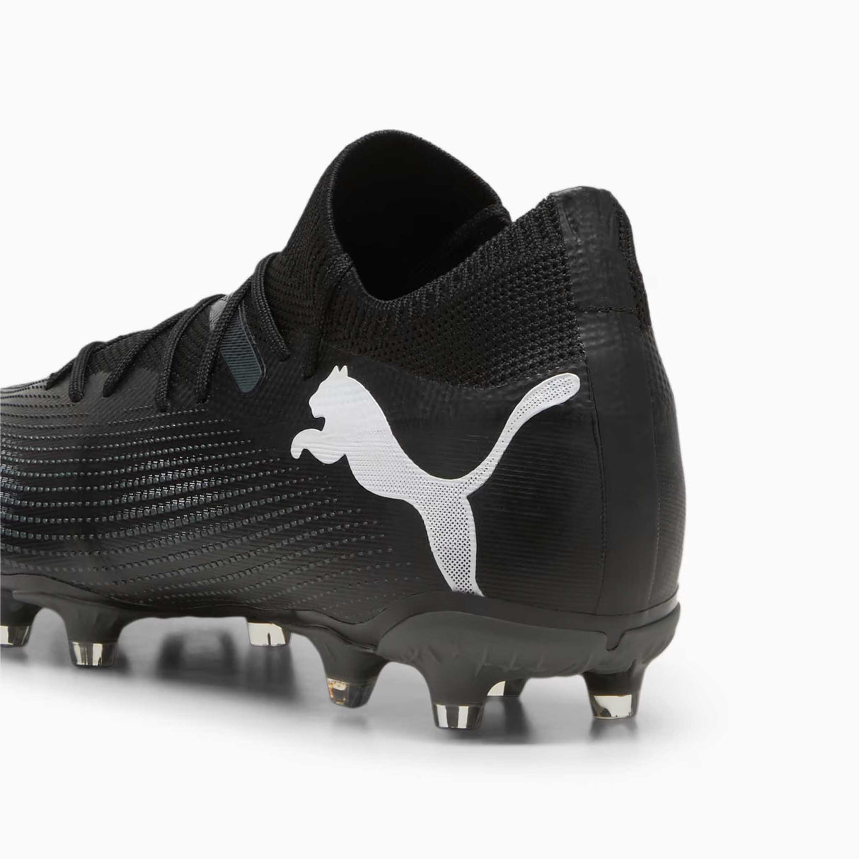 Puma Future 7 Match FG/AG chaussures de soccer a crampons talon - puma black / puma white