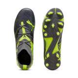 Puma Future 7 Match Rush FG/AG souliers de soccer a crampons junior paire- Strong Gray / Cool Dark Gray / Electric Lime