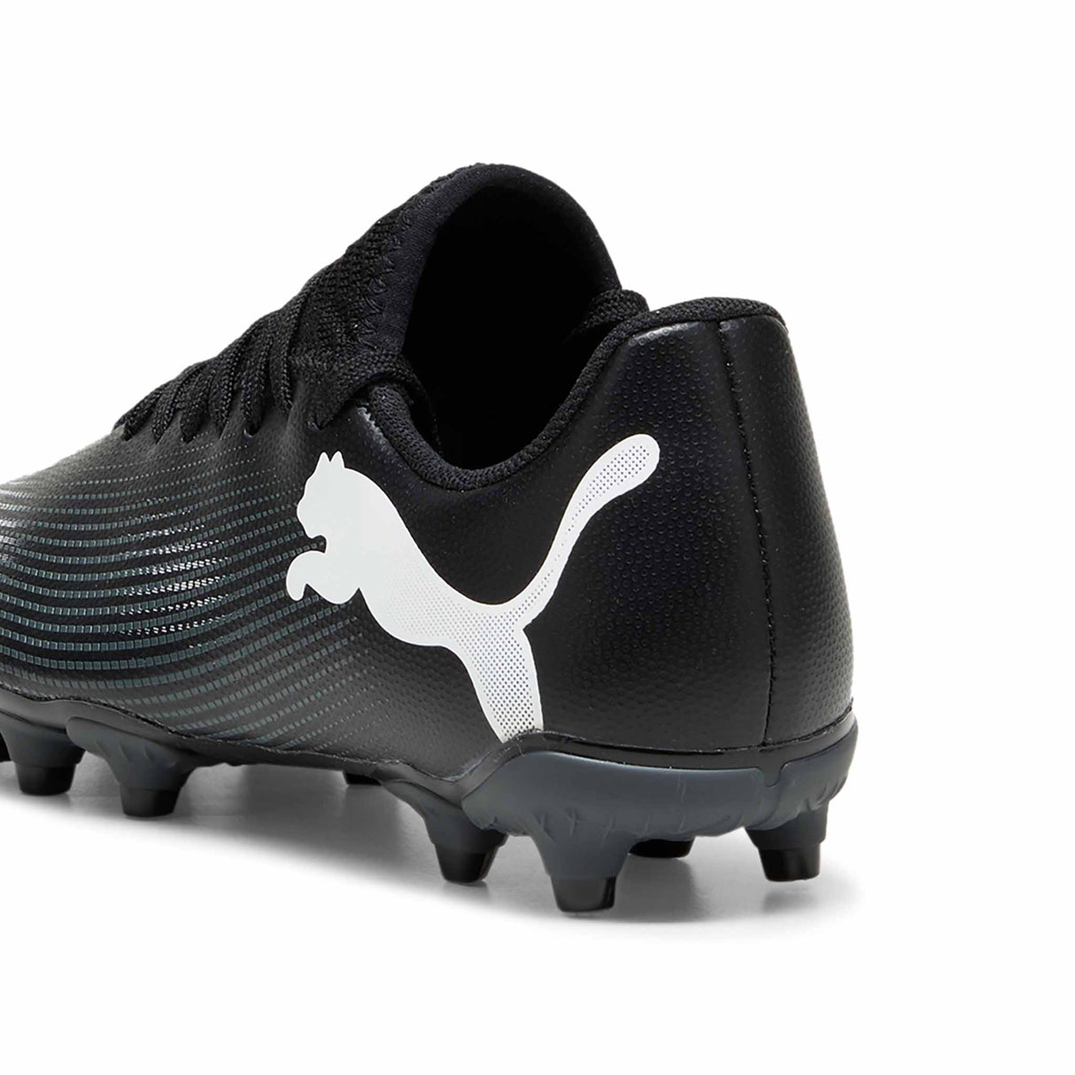 Puma Future 7 Play FG/AG chaussures de soccer à crampons junior - Puma Black / Puma White