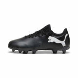 Puma Future 7 Play FG/AG chaussures de soccer à crampons junior - Puma Black / Puma White