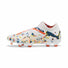 Puma Future 7 Ultimate Creativity FG/AG chaussures de soccer à crampons - Puma White / Hot Heat / Sunstream