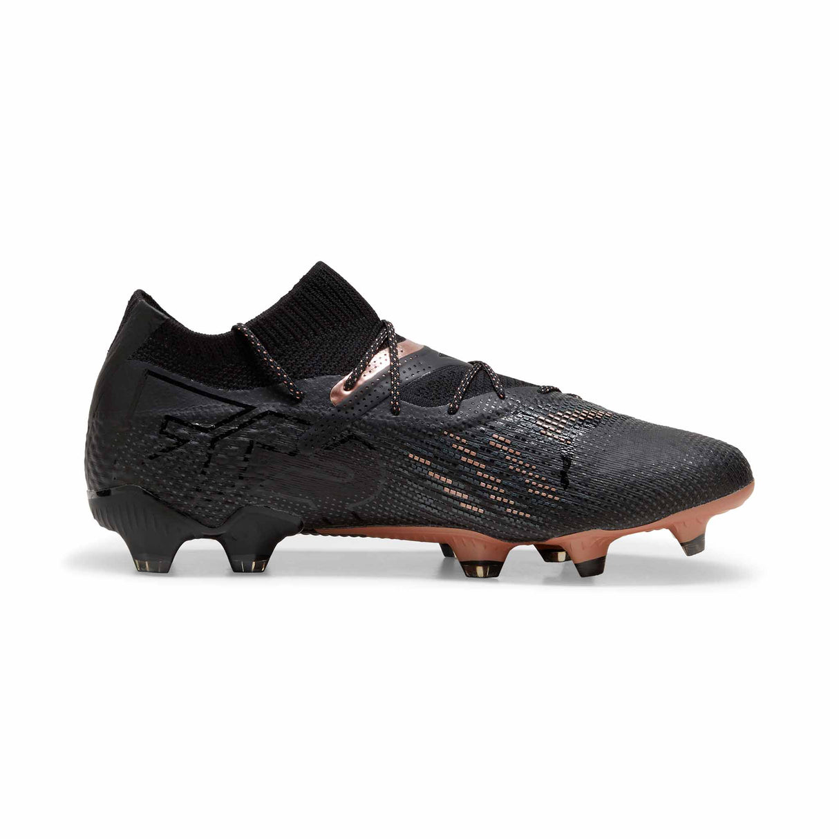 Puma Future 7 Ultimate FG/AG chaussures de soccer à crampons - Puma Black / Copper Rose