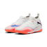 Puma Future 8 Match IT + Mid junior chaussures de futsal - White / Black / Glowing Red