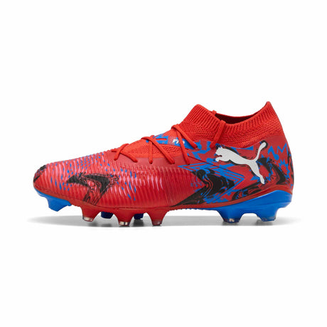 Puma Future 8 Match Playmakers FG/AG souliers de soccer adulte - PUMA Red / PUMA Black / Ultra Blue / Pink Pixel