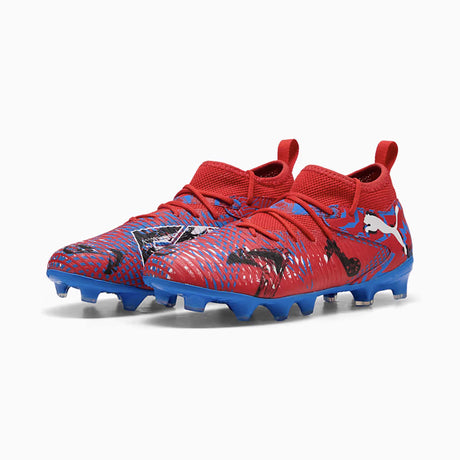 Souliers de soccer Puma Future 8 Match Playmakers FG/AG junior paire -PUMA Red / PUMA Black / Ultra Blue / Pink Pixel