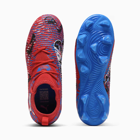 Souliers de soccer Puma Future 8 Match Playmakers FG/AG junior paire -PUMA Red / PUMA Black / Ultra Blue / Pink Pixel