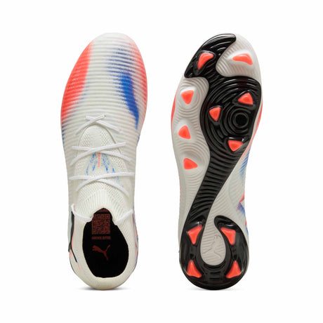 Crampons de foot Puma Future 8 Pro FG/AG - PUMA White / PUMA Black / Glowing Red
