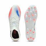 Puma Future 8 Pro MG chaussures de soccer multi-crampons - Puma White / Puma Black / Glowing Red