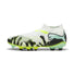 Puma Future 9 Match Creativity FG/AG Soccer Cleats - Yellow Alert / Mint Jelly / Puma White / Puma Black