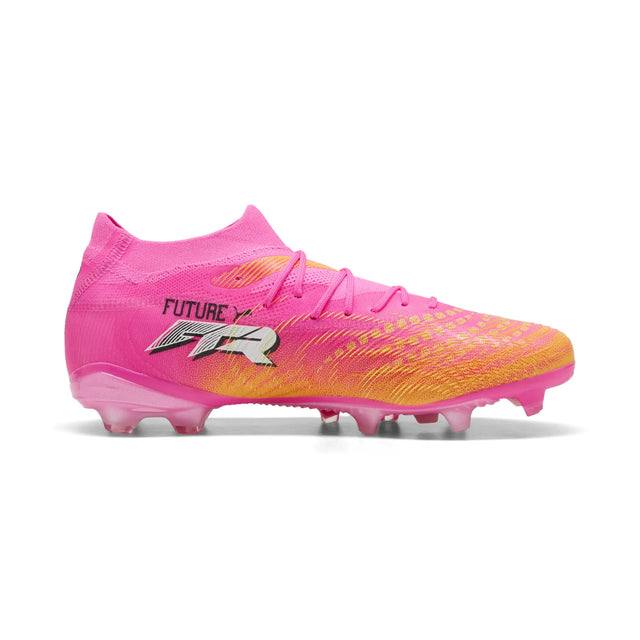 Puma Future 9 Match FG/AG Soccer Cleats - Poison Pink / Puma White