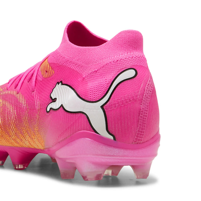 Puma Future 9 Match FG/AG Soccer Cleats - Poison Pink / Puma White