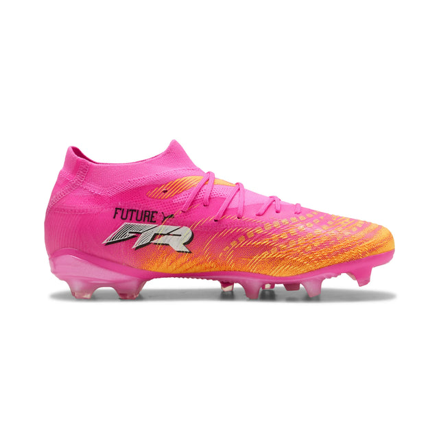 Puma Future 9 Match FG/AG Soccer Cleats - Poison Pink / Puma White