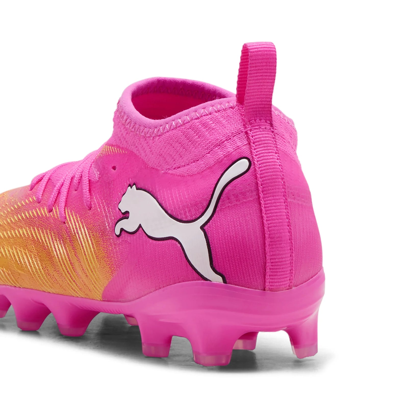 Puma Future 9 Match FG/AG Soccer Cleats - Poison Pink / Puma White