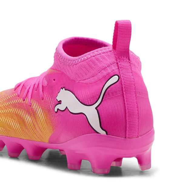 Puma Future 9 Match FG/AG Soccer Cleats - Poison Pink / Puma White
