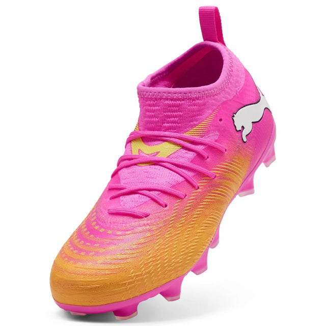 Puma Future 9 Match FG/AG Soccer Cleats - Poison Pink / Puma White