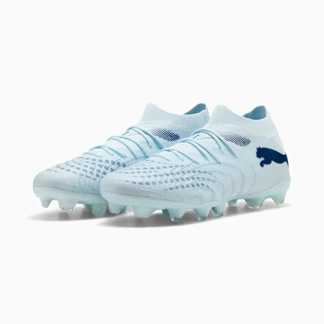 Puma Future 9 Match Fusion FG/AG Women's Soccer Cleats - Icy Blue / Jewel Blue