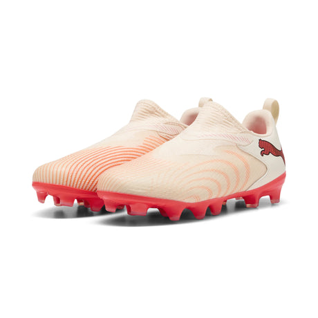 Puma Future 9 Match LL FG/AG chaussures de soccer à crampons sans lacets junior