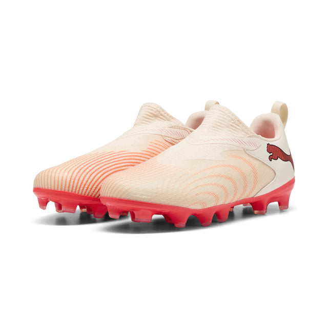 Puma Future 9 Match LL FG/AG chaussures de soccer à crampons sans lacets junior