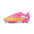 Puma Future 9 Play FG/AG Soccer Cleats - Poison Pink / Puma White
