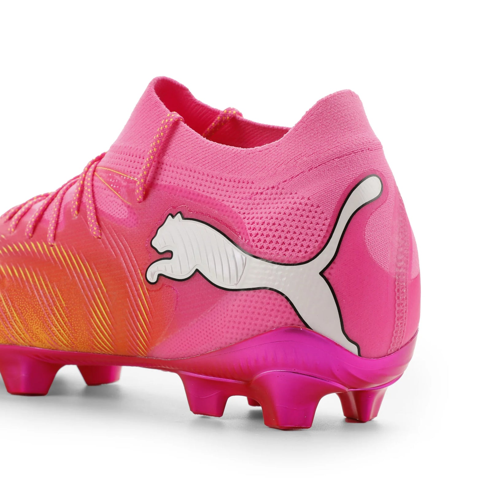 Puma Future 9 Ultimate FG/AG Soccer Cleats - Poison Pink / Puma White