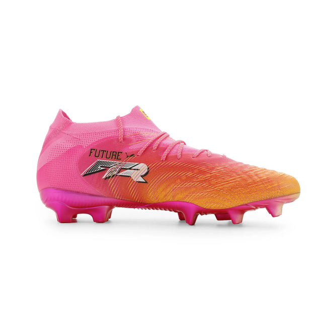 Puma Future 9 Ultimate FG/AG Soccer Cleats - Poison Pink / Puma White