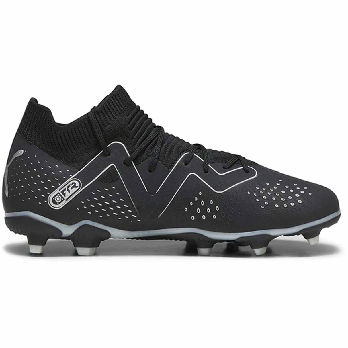 Puma Future Match FG/AG chaussures de soccer à crampons junior - Puma Black / Silver