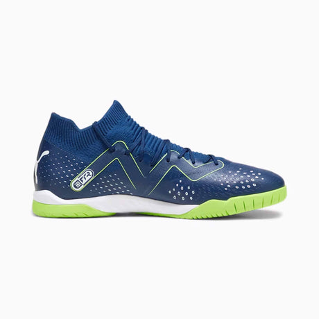 Puma Future Match IT Futsal chaussures de soccer intérieur adulte - Persian Blue / White / Pro Green