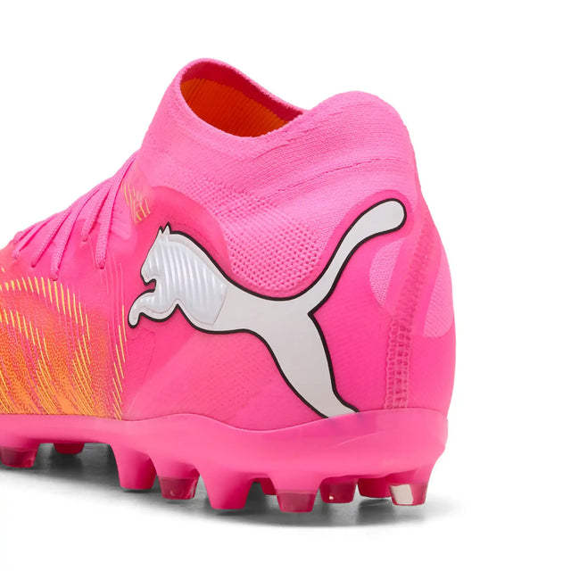 Puma Future 9 Pro MG chaussures de soccer multi-crampons - Poison Pink / Sun Stream / Bright Aqua / Puma White