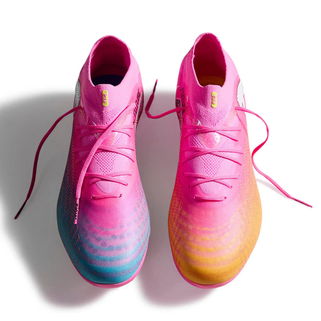 Puma Future 9 Pro MG chaussures de soccer multi-crampons - Poison Pink / Sun Stream / Bright Aqua / Puma White