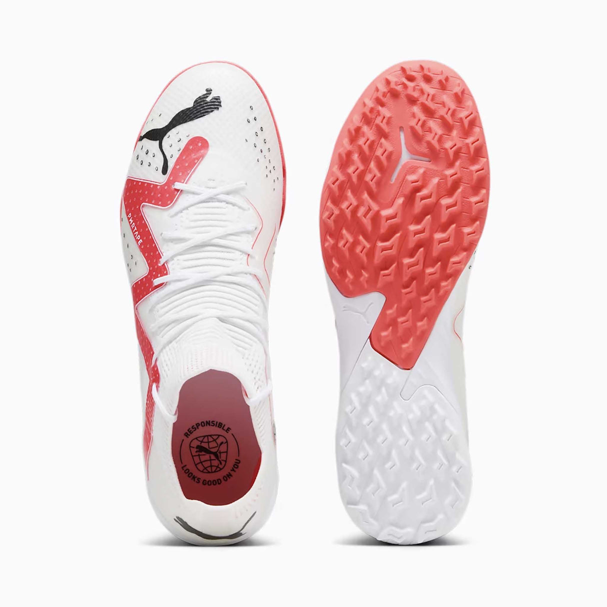Puma Future Ultimate Cage turf chaussure de soccer paire- puma white / puma black - fire orchid 