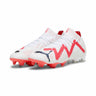 Puma Future Ultimate FG/AG chaussures de soccer à crampons - White / Puma Black / Fire Orchid