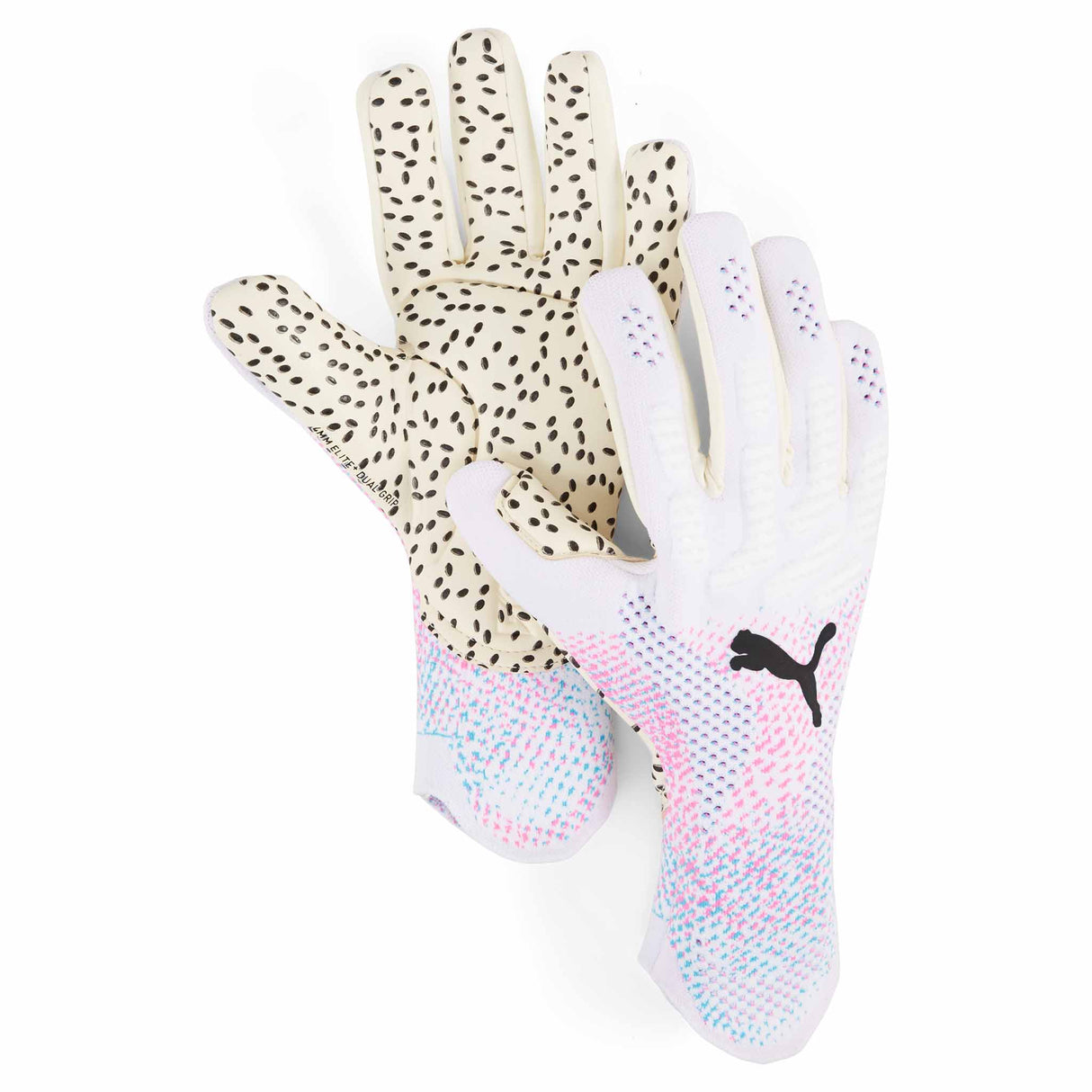 Puma Future Ultimate Negative Cut gants de gardien de but de soccer - PUMA White / Poison Pink / PUMA Black