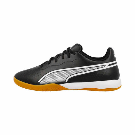 Puma King Match IT chaussures de soccer intérieur pour adulte - Puma Black / Puma White