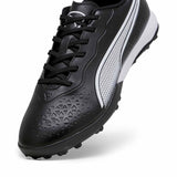 Puma King Match TT chaussures de soccer turf - Puma Black / Puma White
