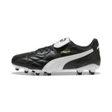Puma King Top FG/AG Soccer Cleats - Puma Black / Puma White