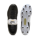 Puma King Top FG/AG Soccer Cleats - Puma Black / Puma White