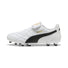 Puma King Top FG/AG Soccer Cleats - Puma White / Puma Black