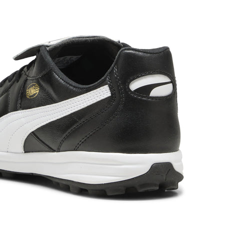 Puma King Top TT Turf Soccer Cleats - Puma Black / Puma White